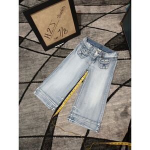 H2J long wide legged shorts/capris 7/8 *